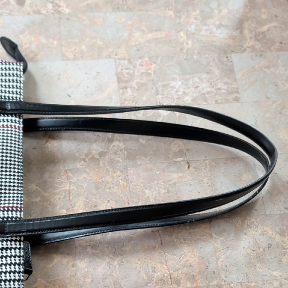 Ralph Lauren Red Black And White Purse - Picture 7 of 16